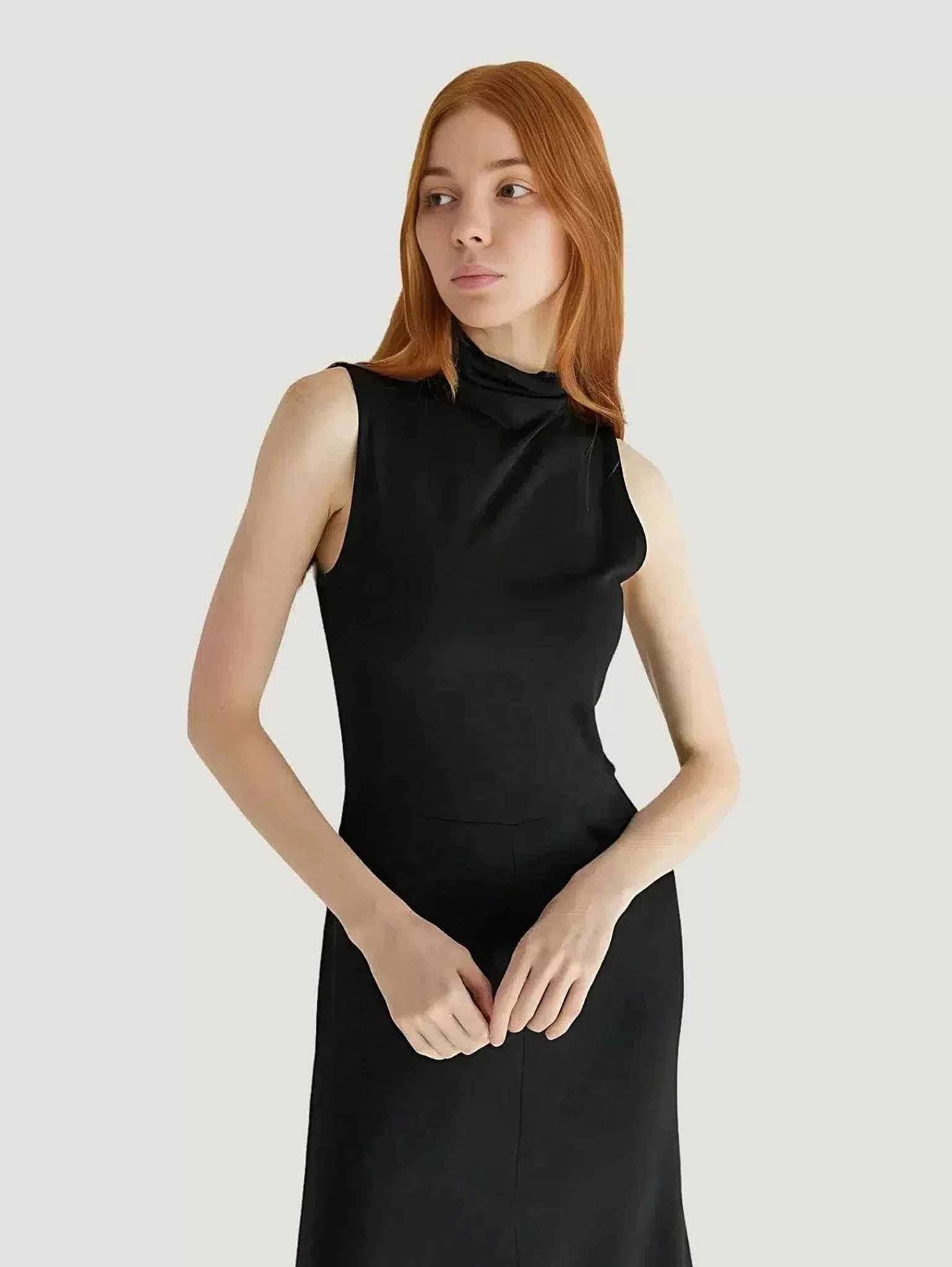 Shop Josey Turtleneck Midi Dress Women Midi