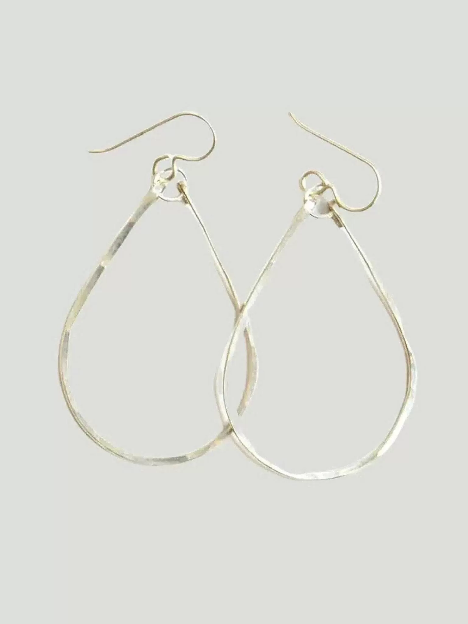 Best Sale Hammered Teardrop Earrings Women Jewelry