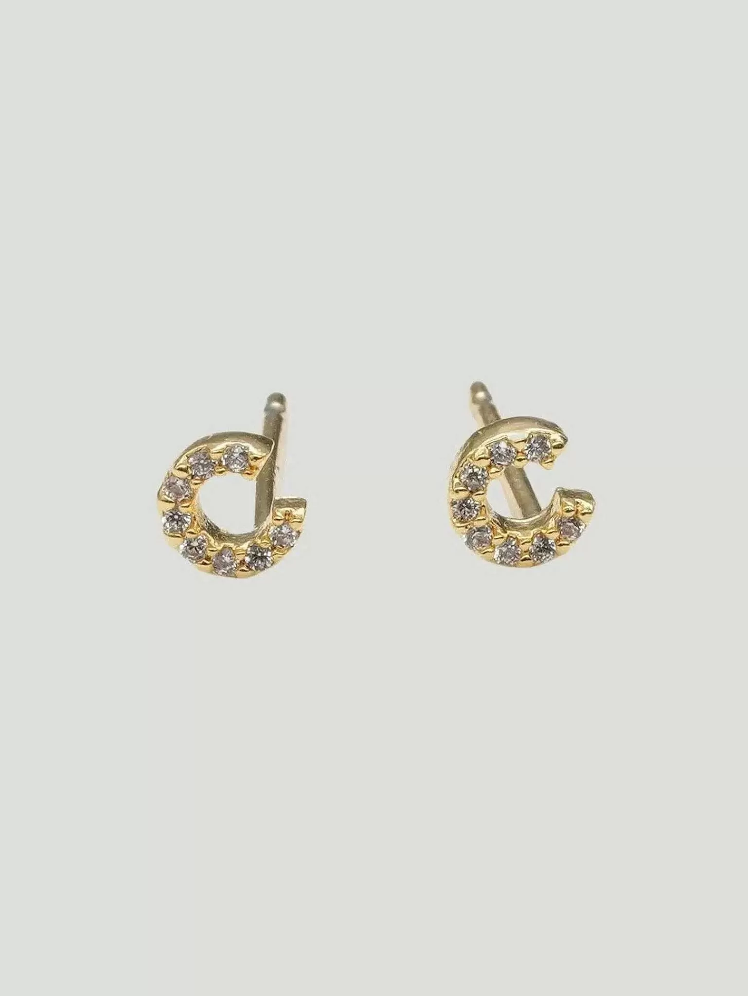 Fashion Love Beyond Measure Initial Stud Earrings Women Jewelry