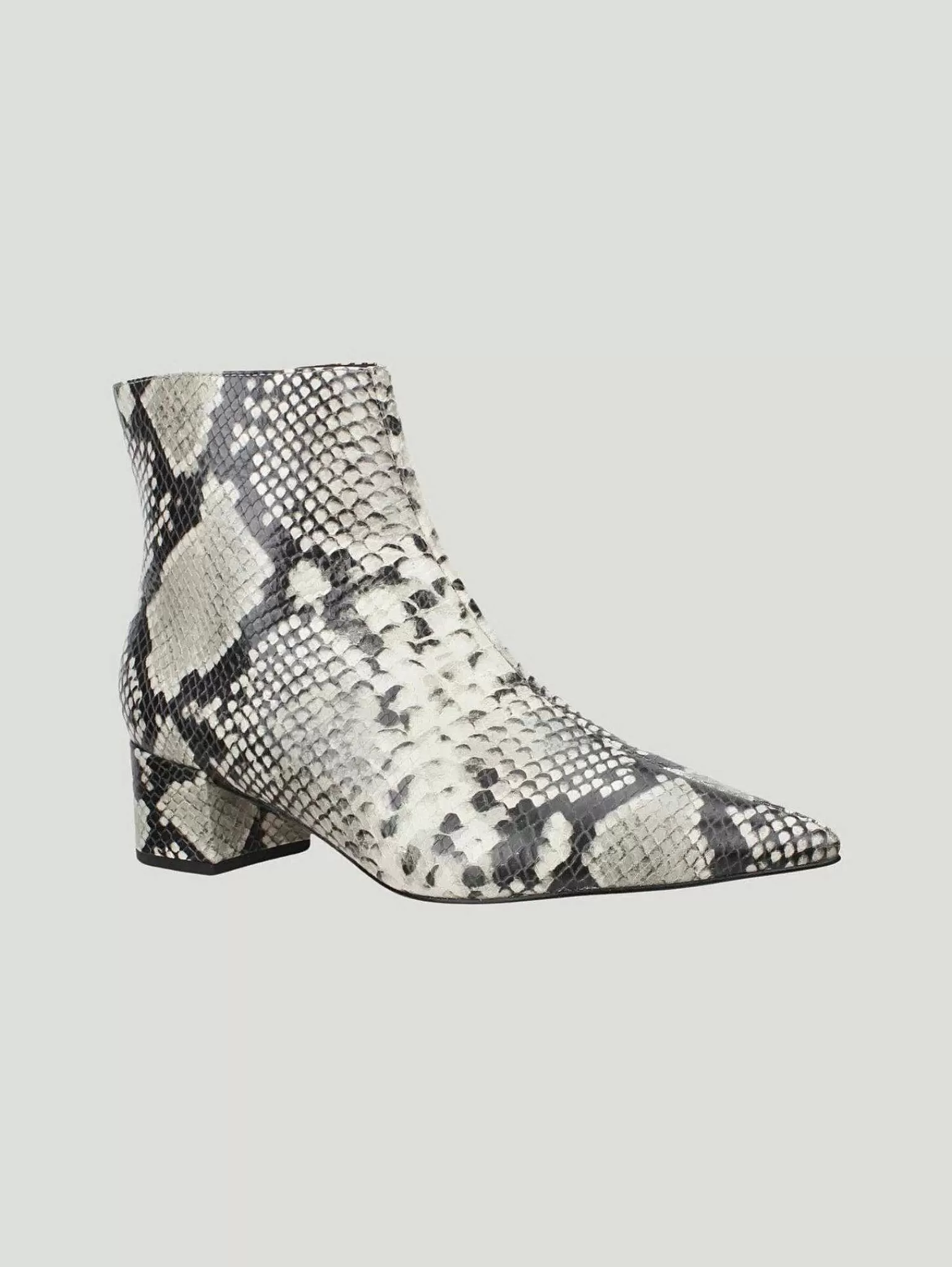 Sale Python Embossed Leather Bootie Women Boots And Booties