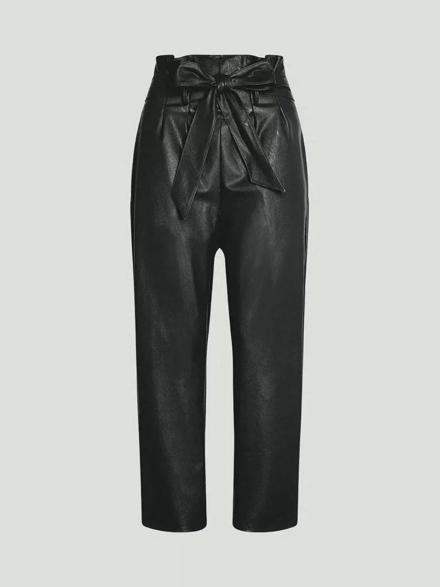 Store Faux Leather Paperbag Pant Women Pants