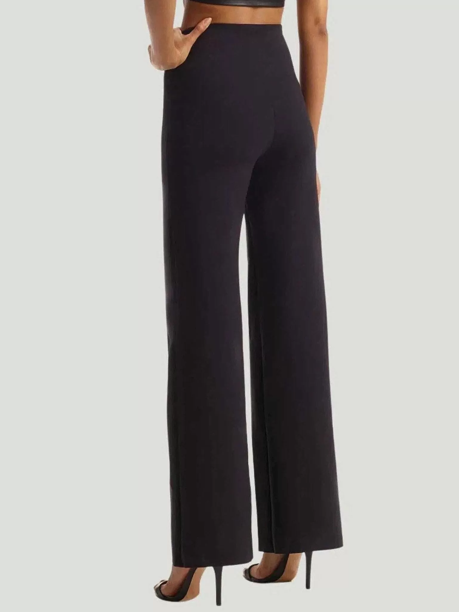 Online Neoprene Wide Leg Pant Women Pants