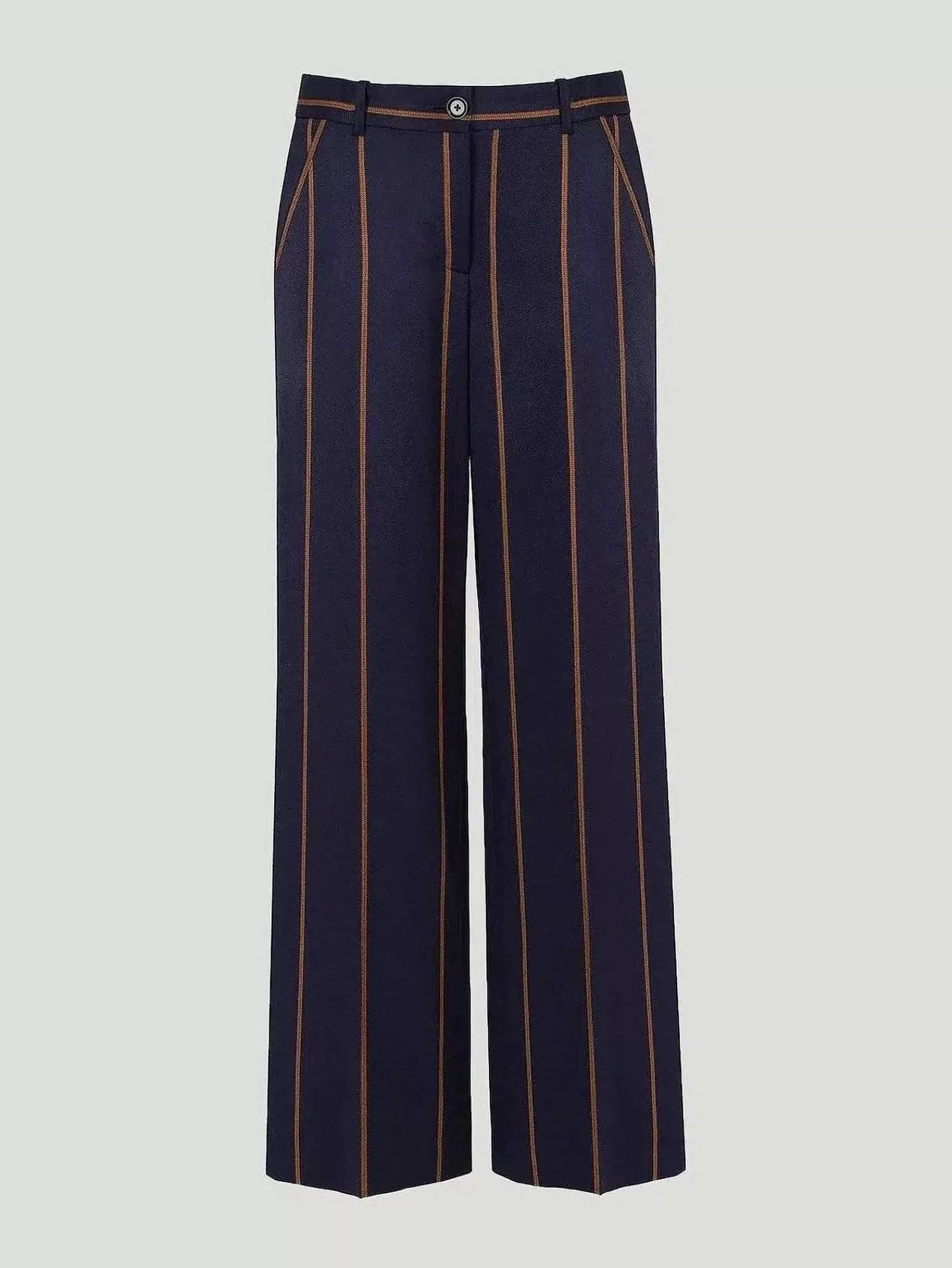 Best Sale Cop. Copine Navy Blue "Pitar" Pants Women Pants