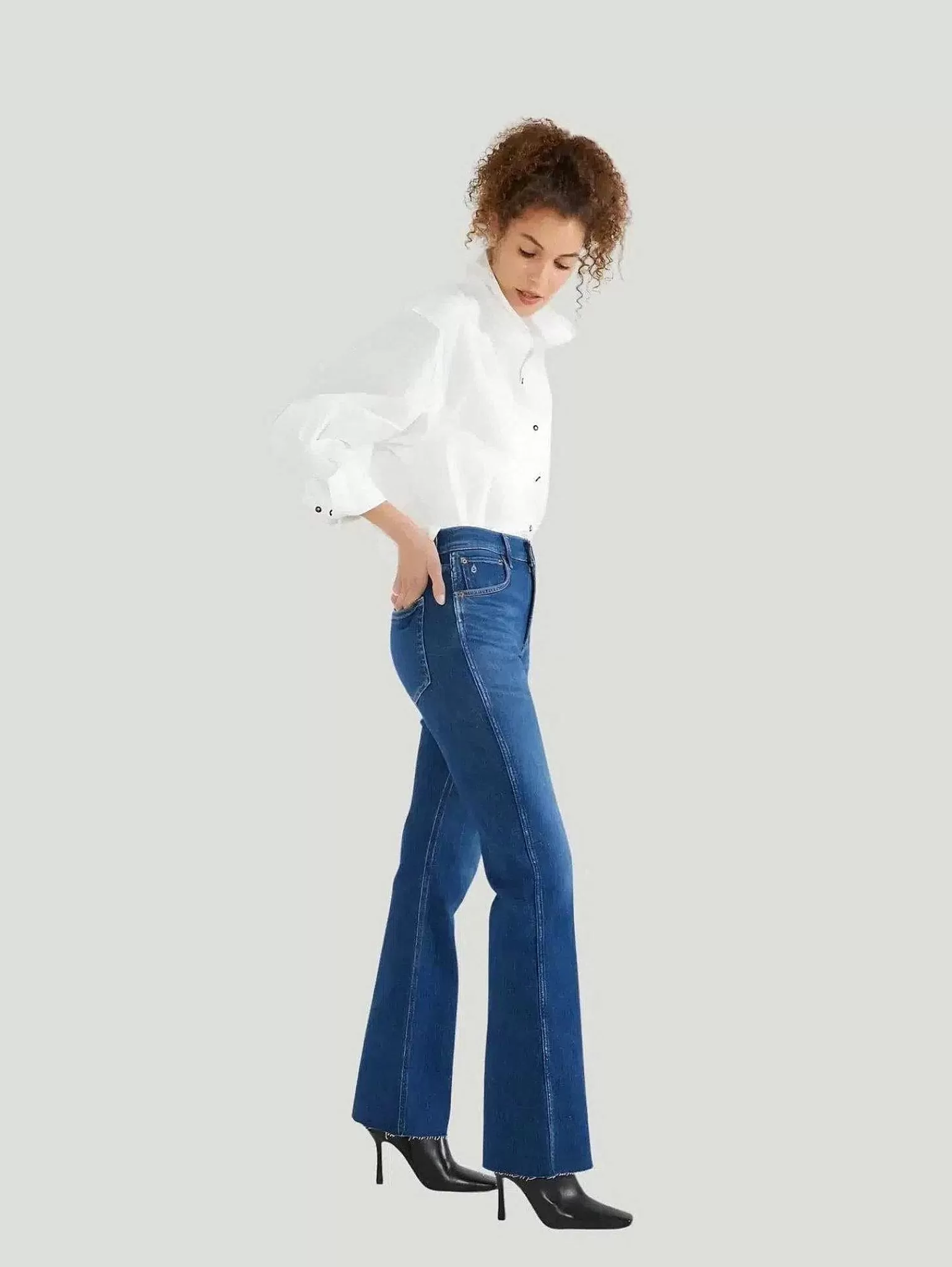 Cheap Etica Denim Anya Modern Flare Denim Pant Women Pants