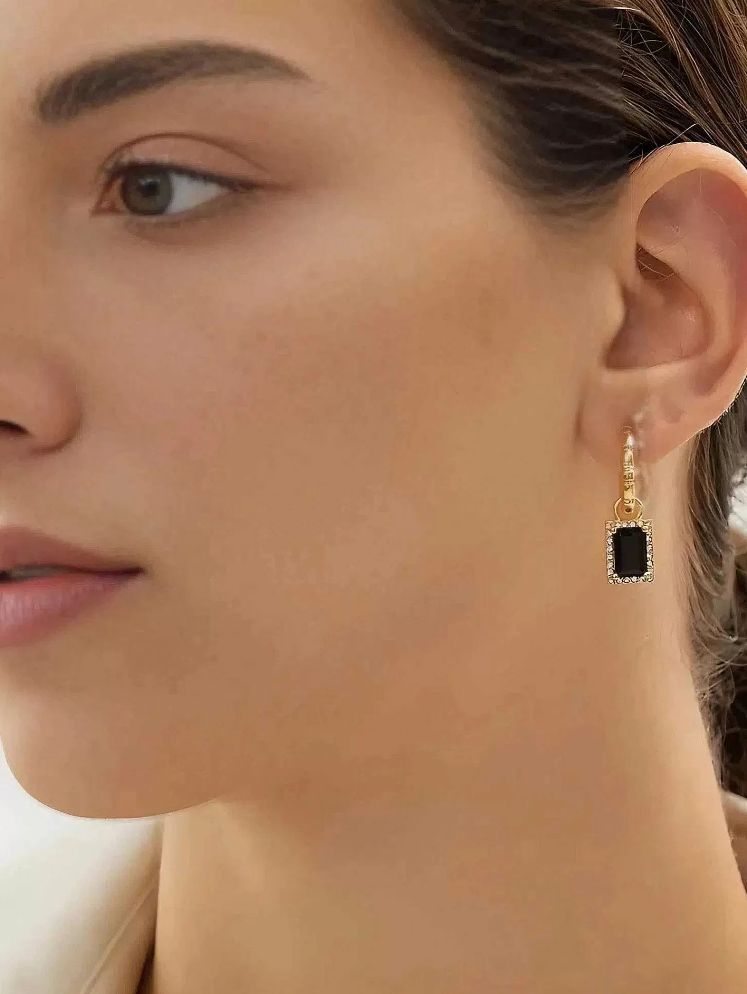 Best Black Geometric Drop Earrings Women Jewelry