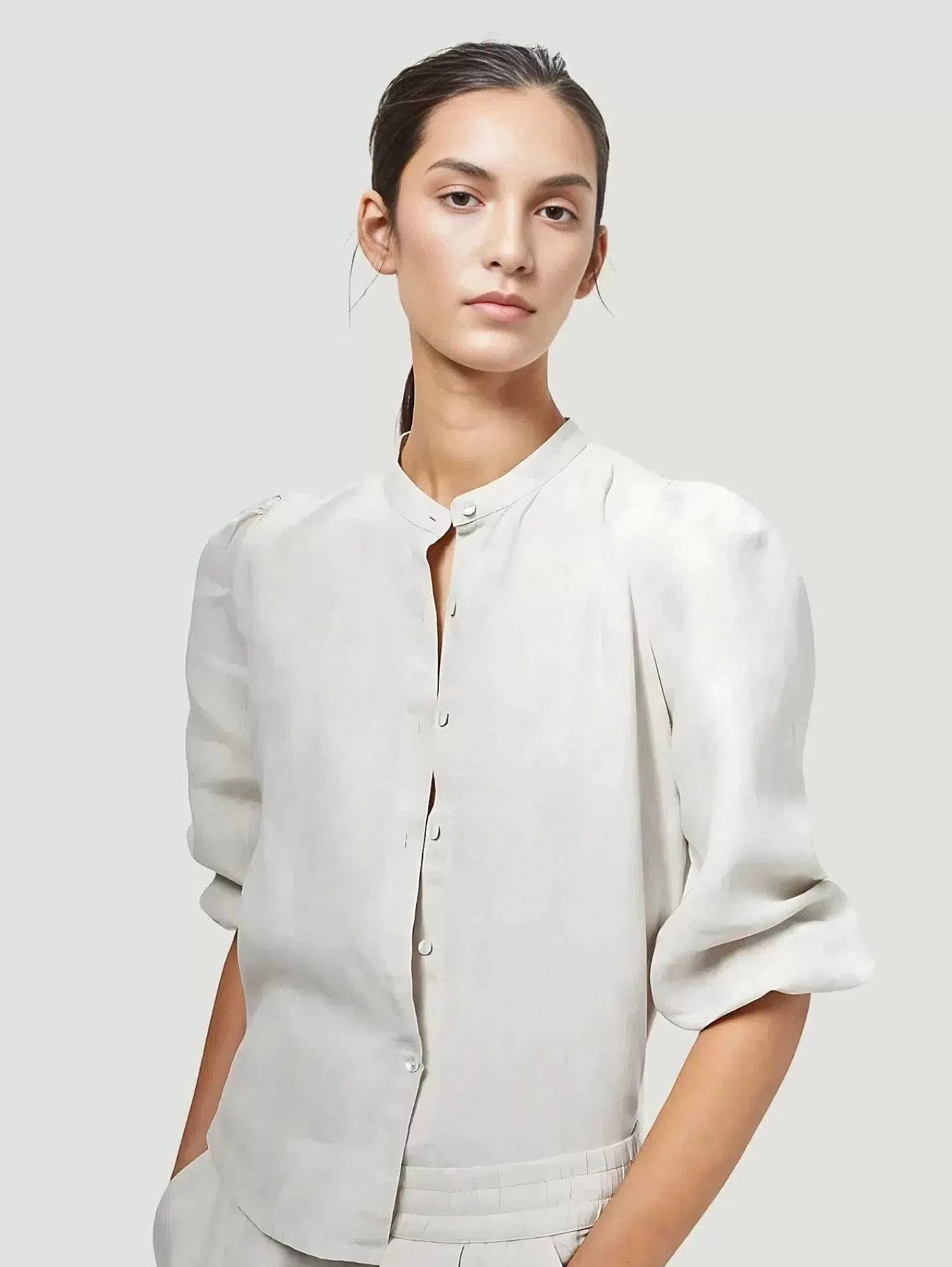 Cheap Meknes Linen Shirt Women Blouses