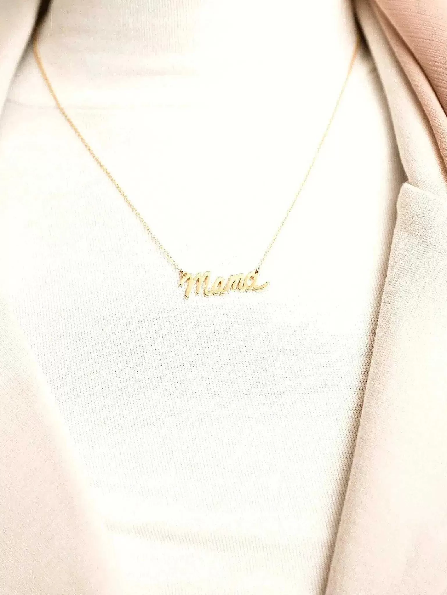 Discount Mama Script Necklace Women Jewelry