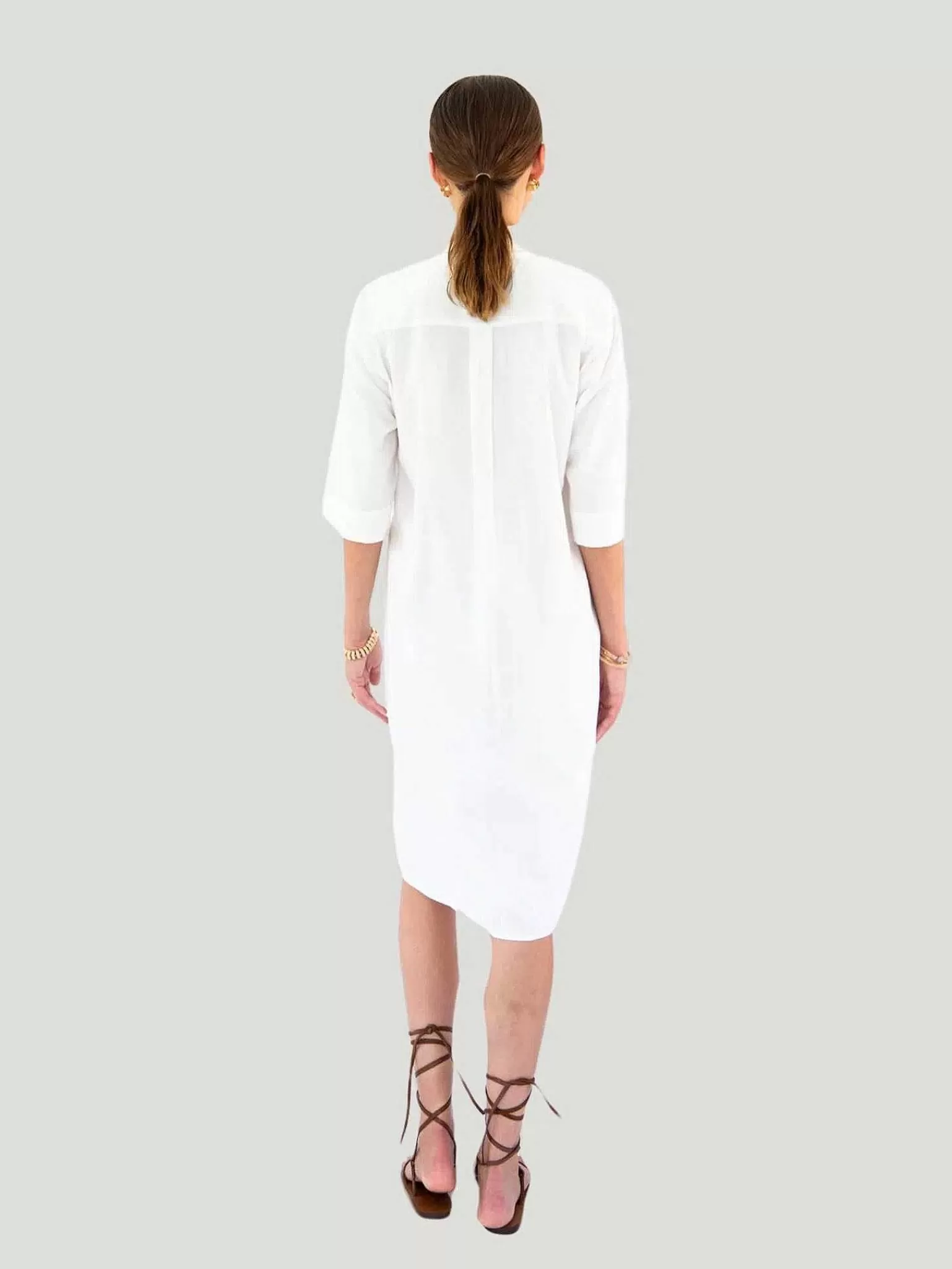 Cheap Chloe Shirt Dress Women Midi