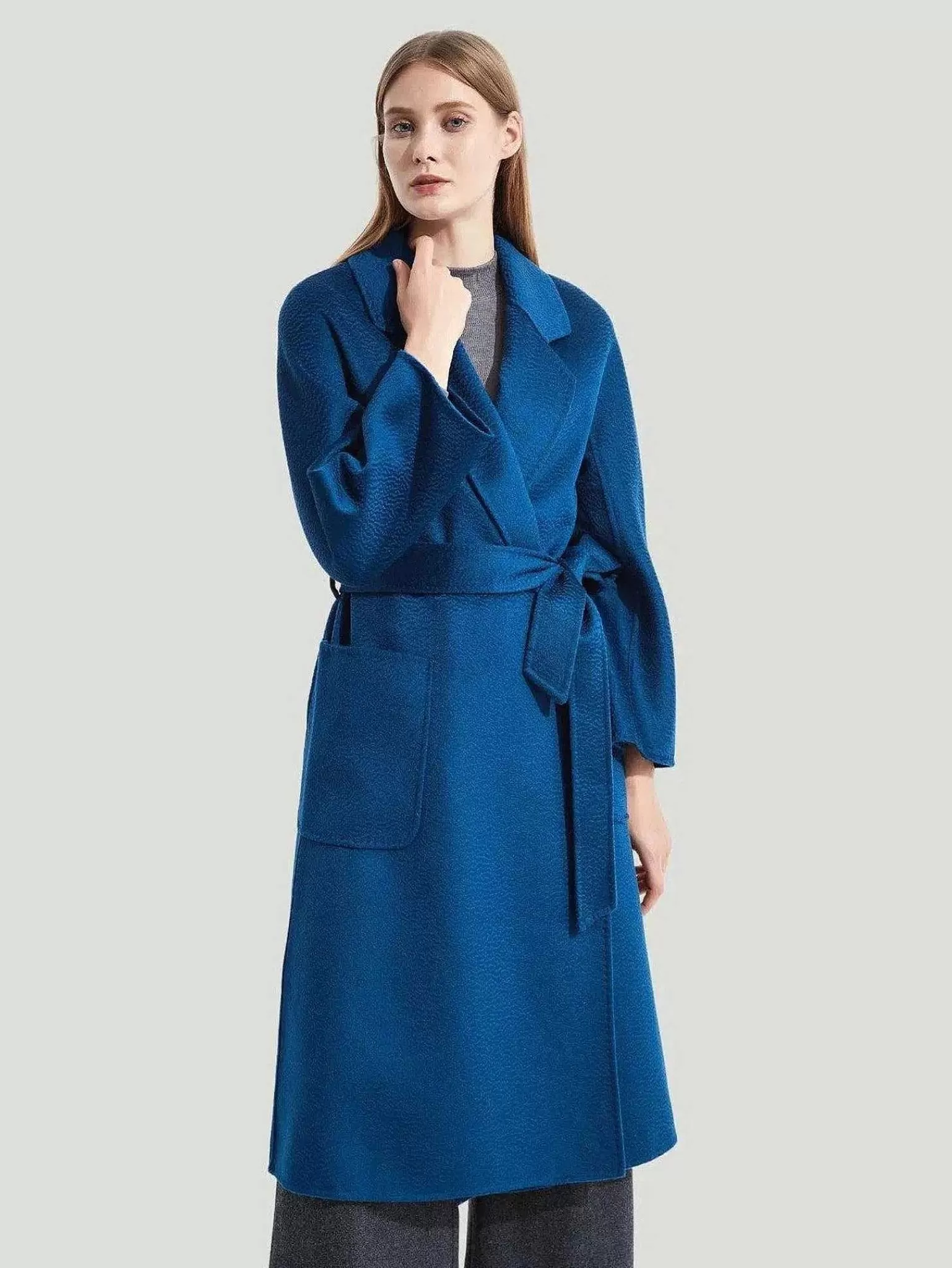 Hot Classic Wrap Coat Women Coats