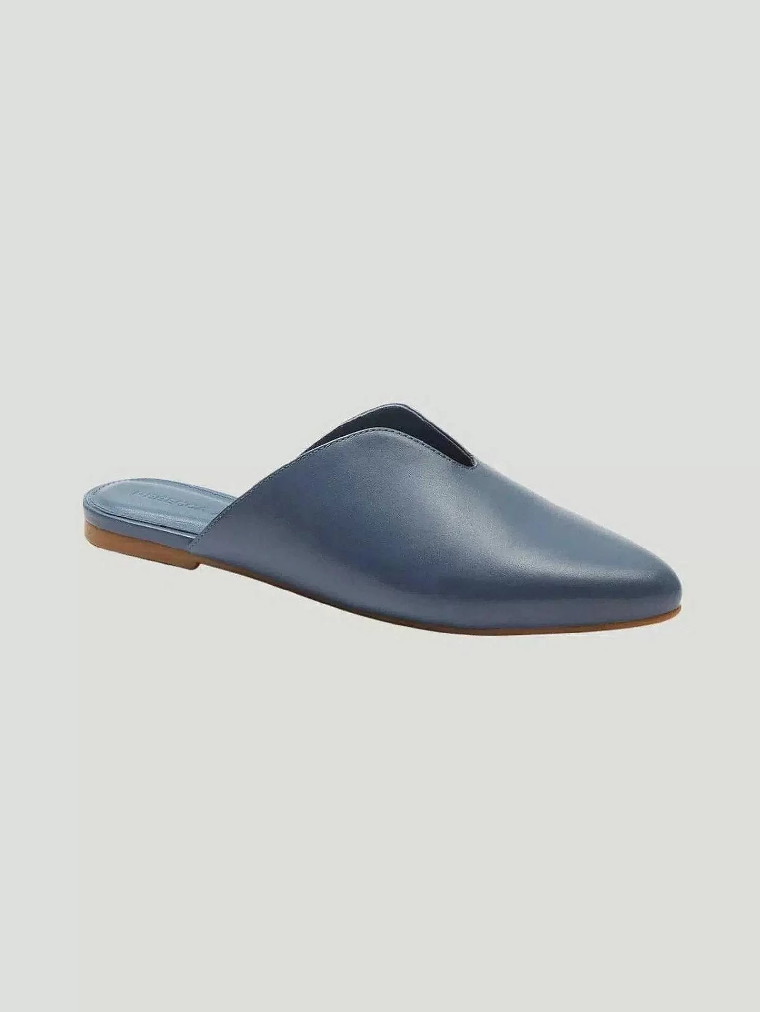 Best Sale Slate Blue Mule Women Flats