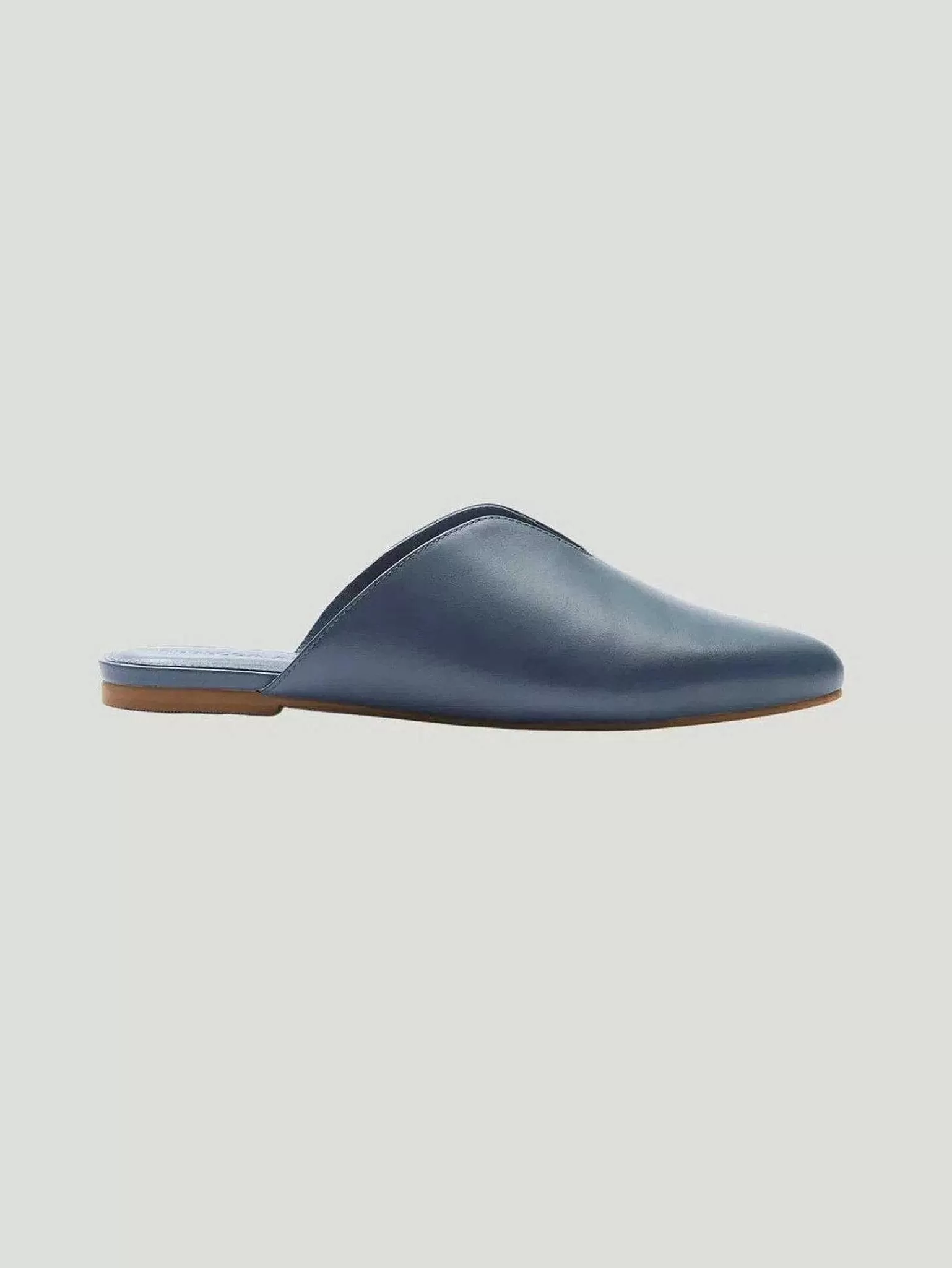 Best Sale Slate Blue Mule Women Flats